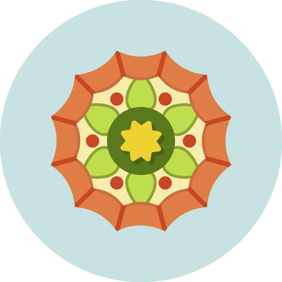 mandala vettore icona