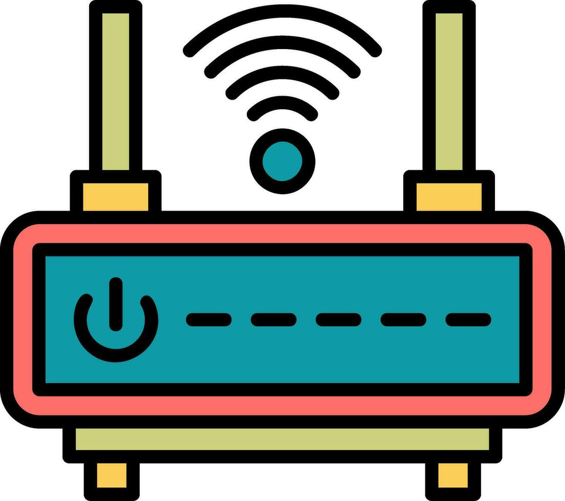 icona di vettore del router