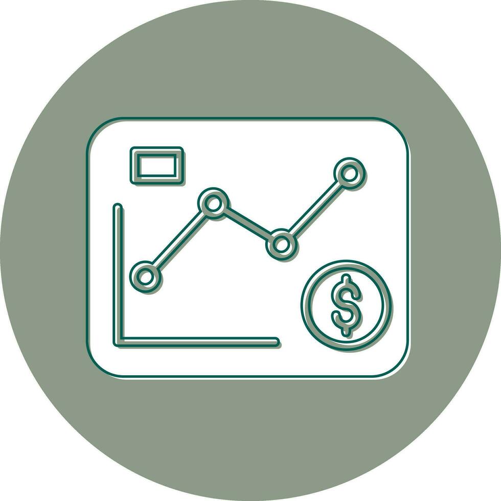 statistica vettore icona