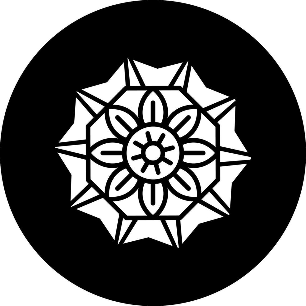 mandala vettore icona