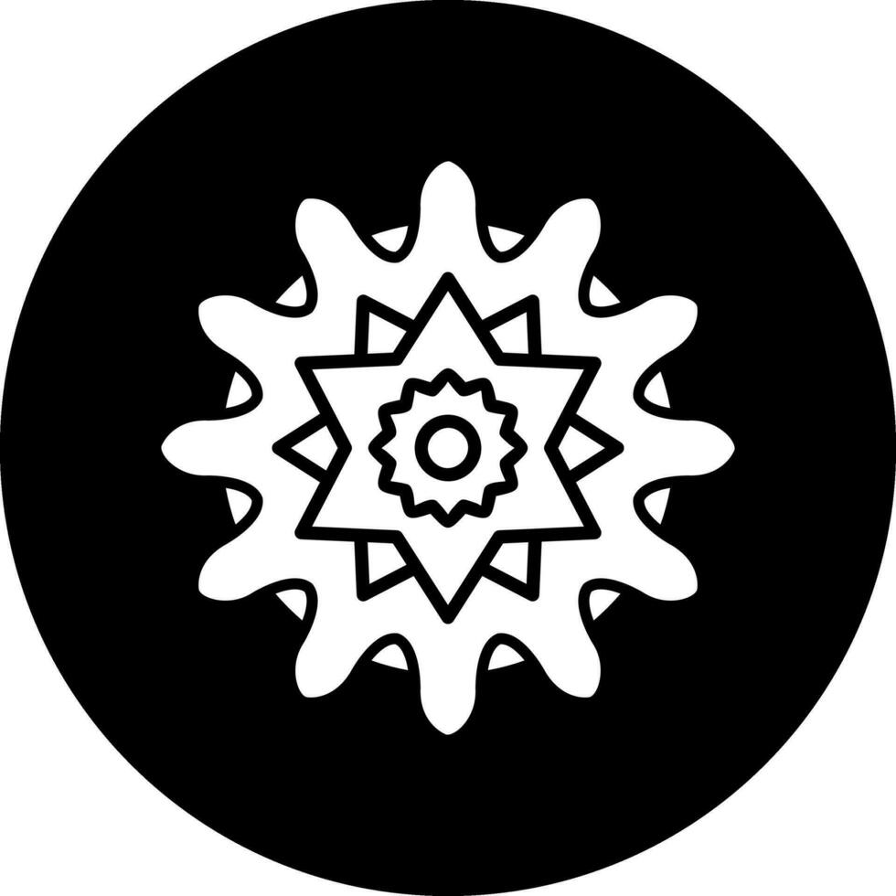 mandala vettore icona