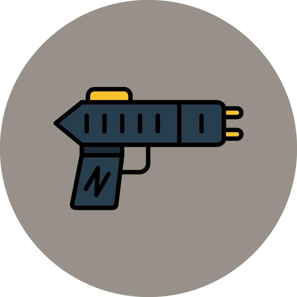 stordire pistola vettore icona