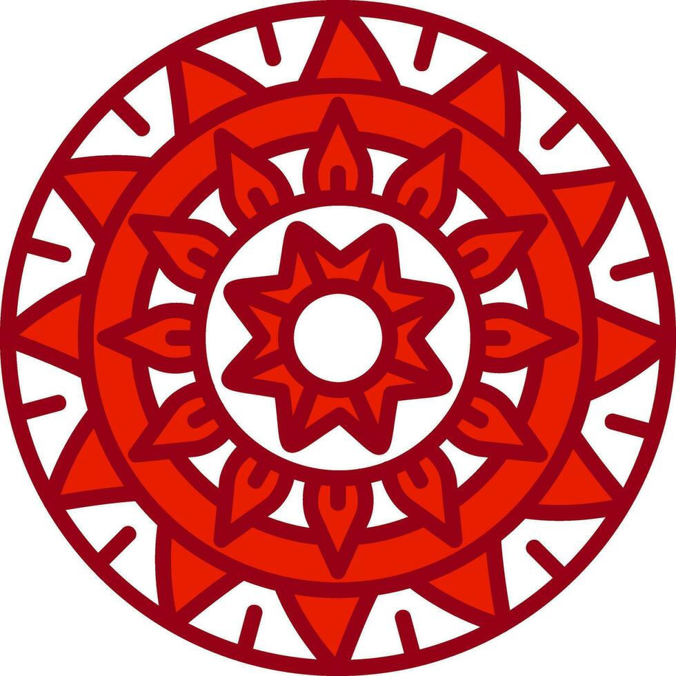 mandala vettore icona