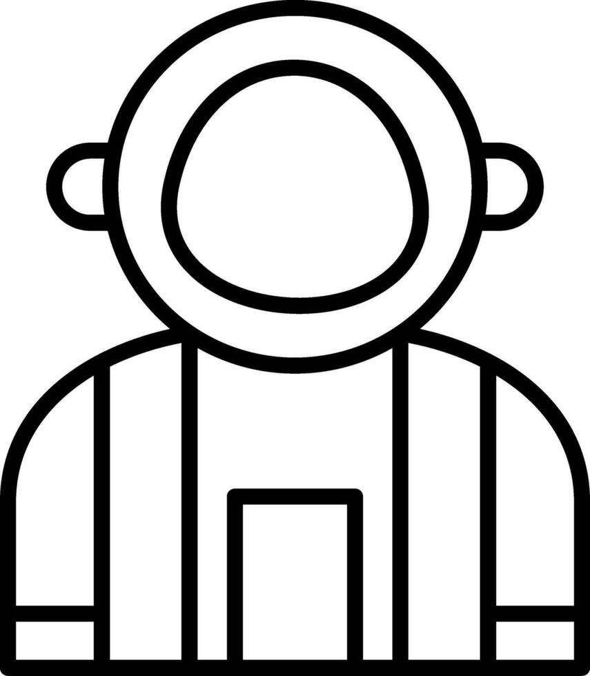 astronauta vettore icona