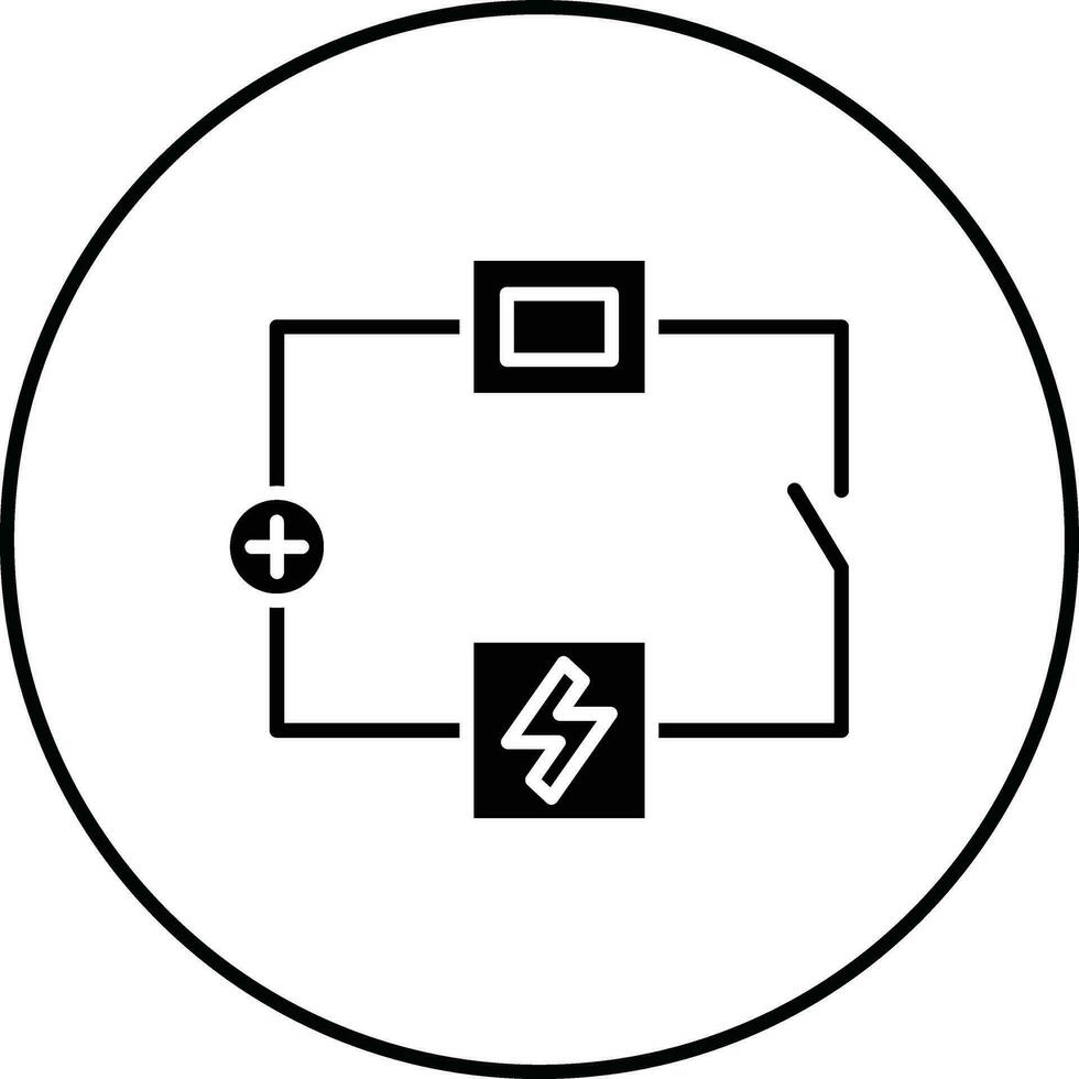 elettrico circuito vettore icona