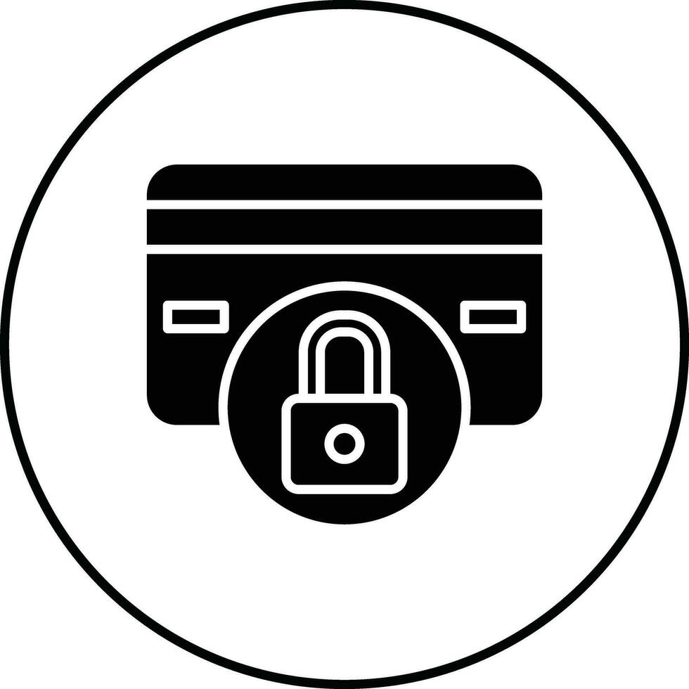 pagamento sicurezza vettore icona