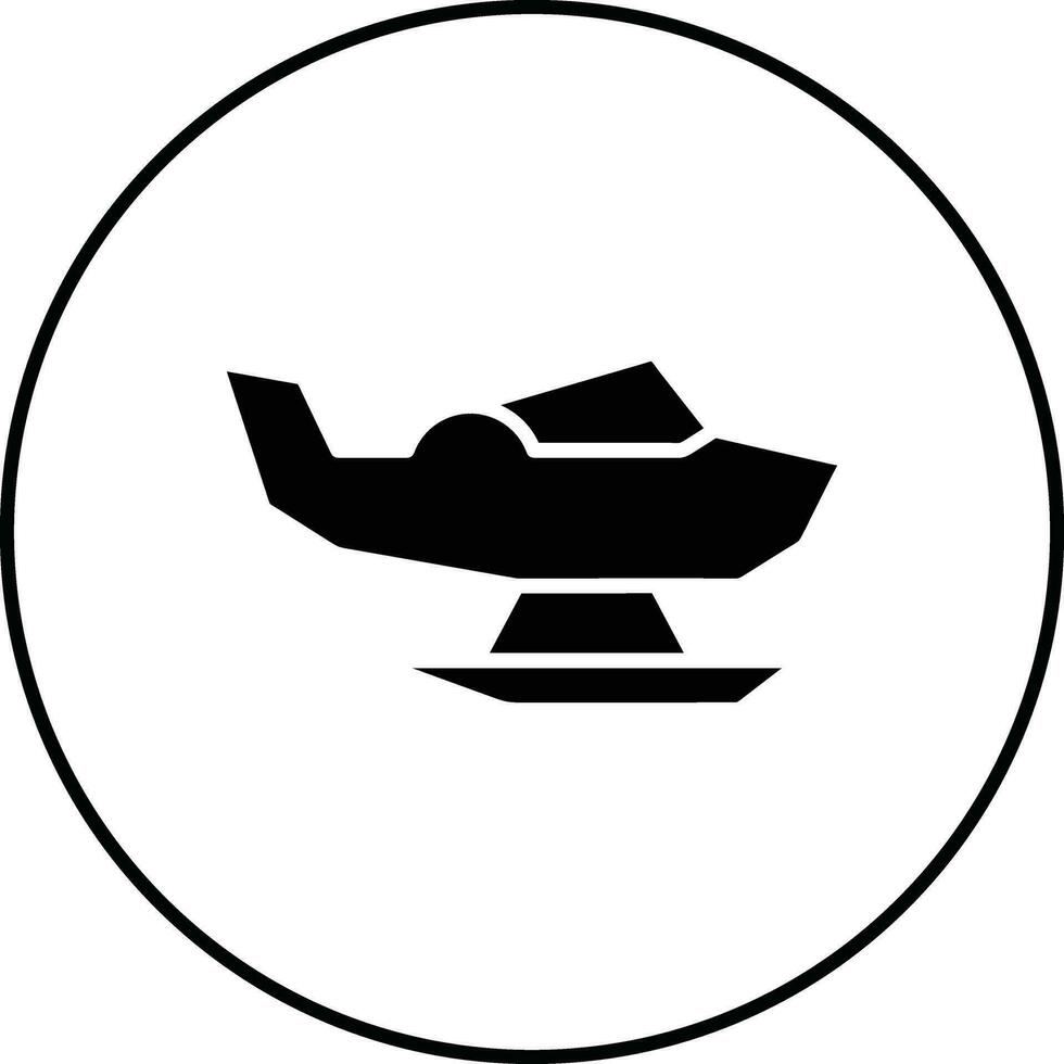 idrovolante vettore icona