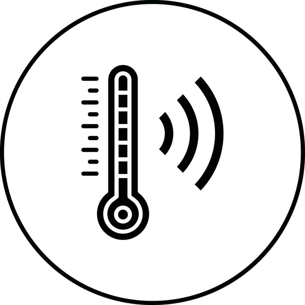 temperatura vettore icona