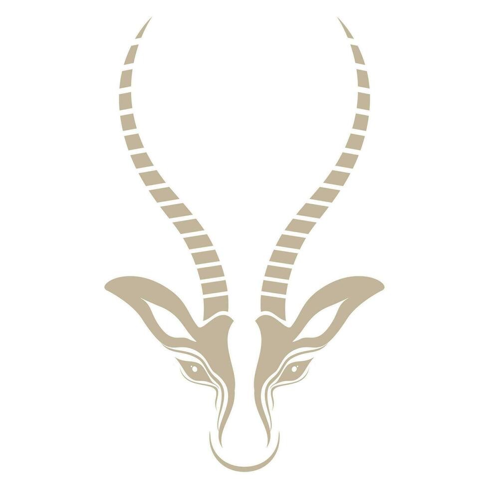 antilope logo vettore illustrazioni design icona logo