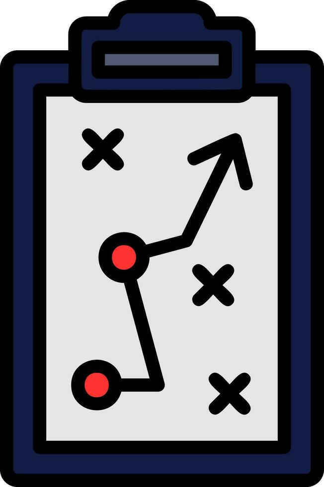 strategico pianificazione vettore icona design