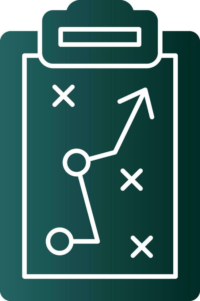 strategico pianificazione vettore icona design