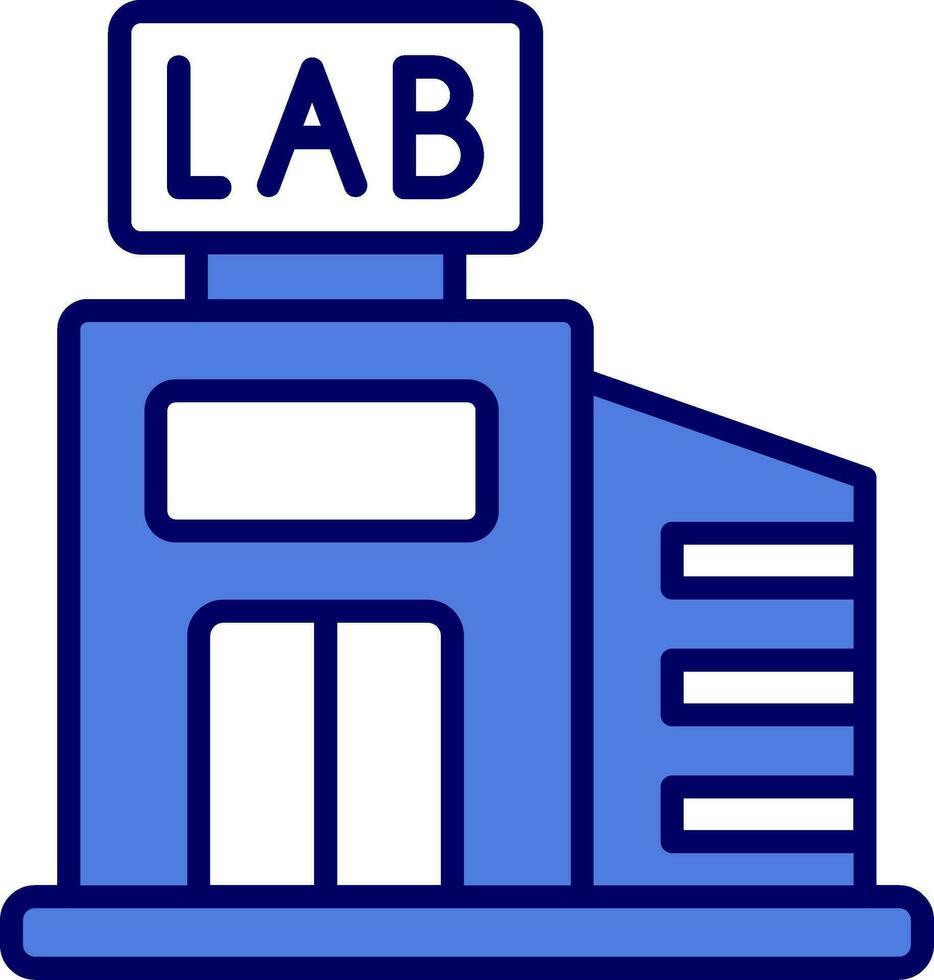 laboratorio vettore icona