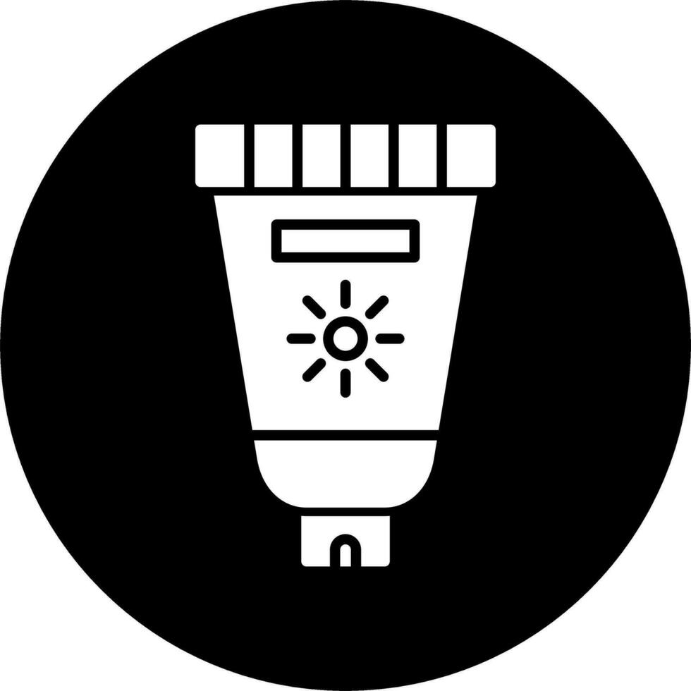 icona del vettore di protezione solare