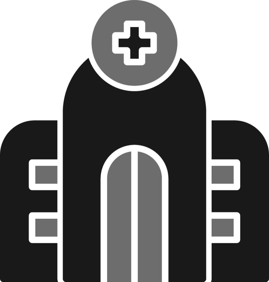 icona del vettore dell'ospedale