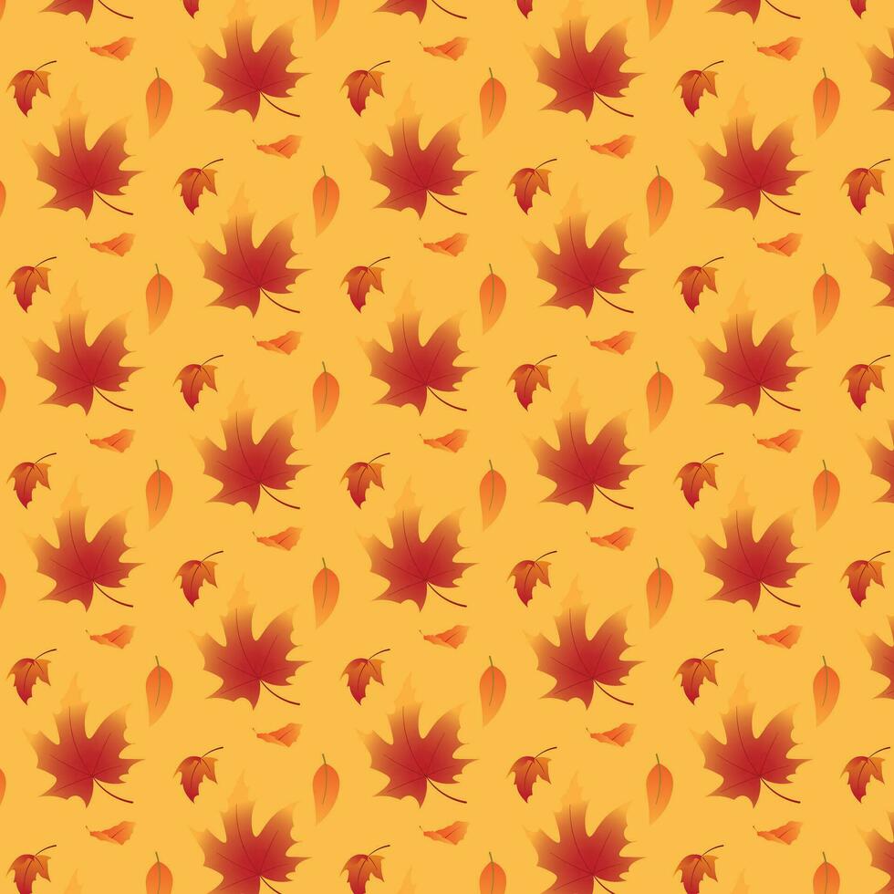 il sfondo design con foglia modelli è adatto per il autunno tema. vettore