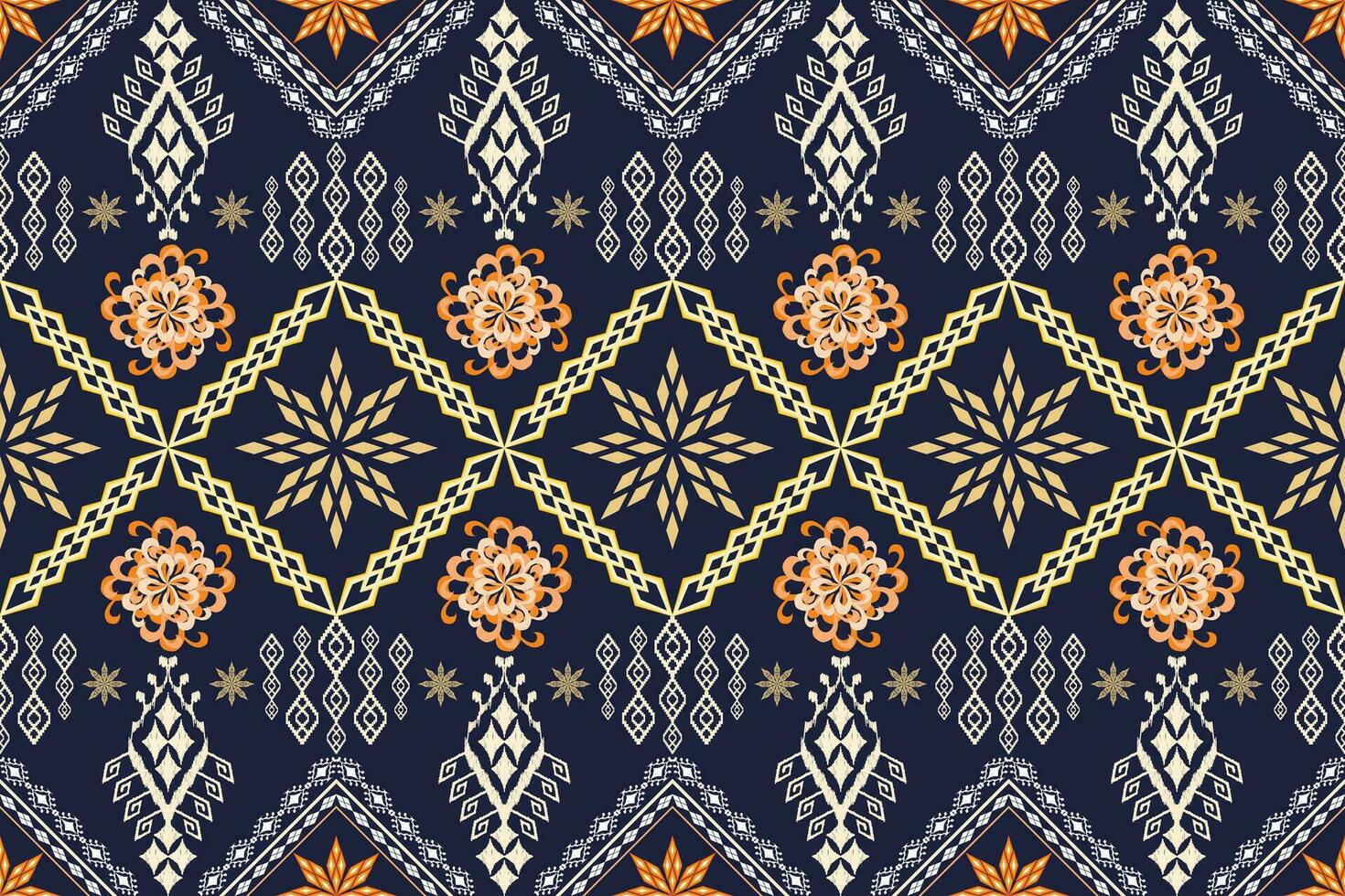 geometrico etnico orientale arte tradizionale pattern.figure ricamo tribale style.design per sfondo, carta da parati, abbigliamento, avvolgimento, tessuto, elemento, illustrazione vettoriale. vettore