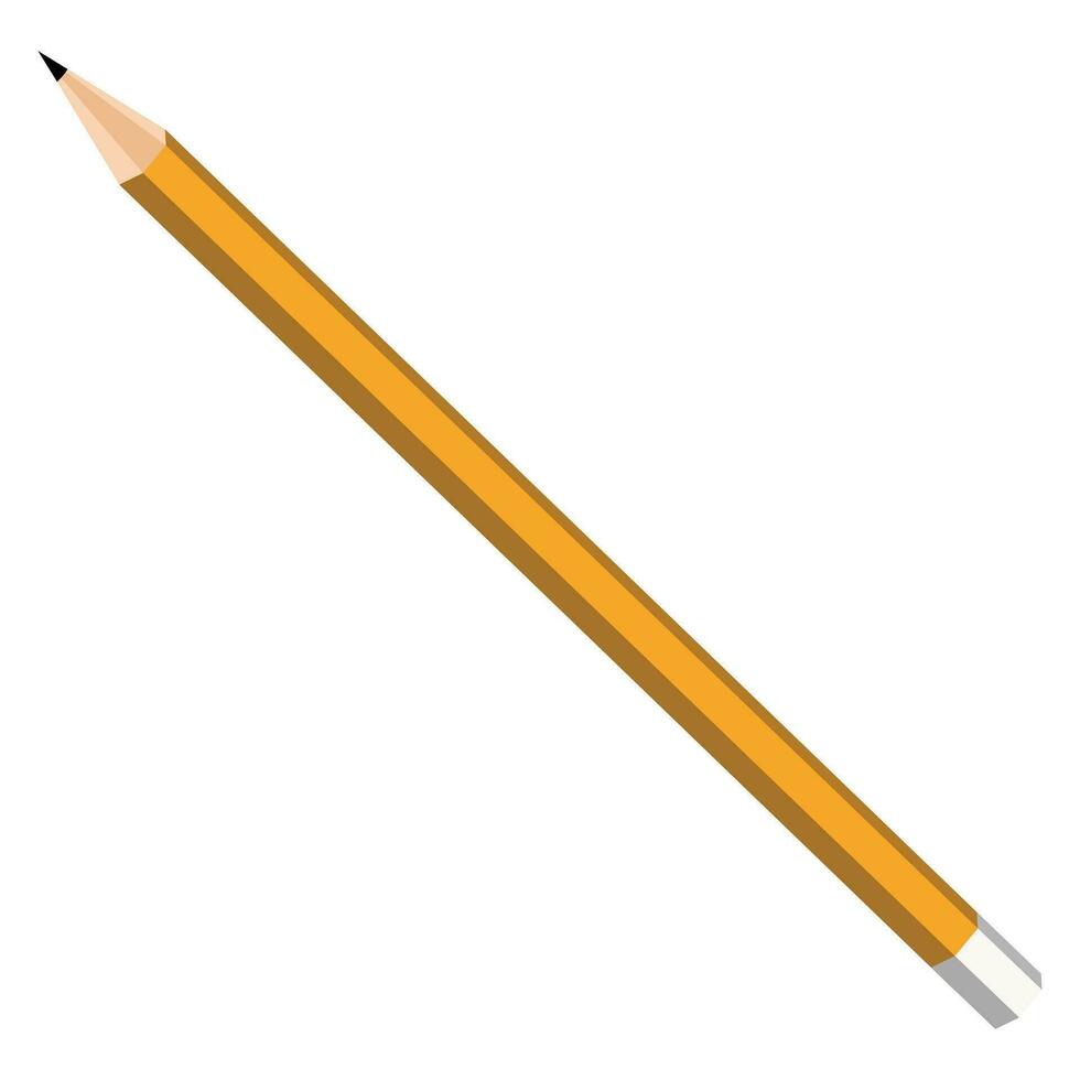 realistico matita vettore illustrazione