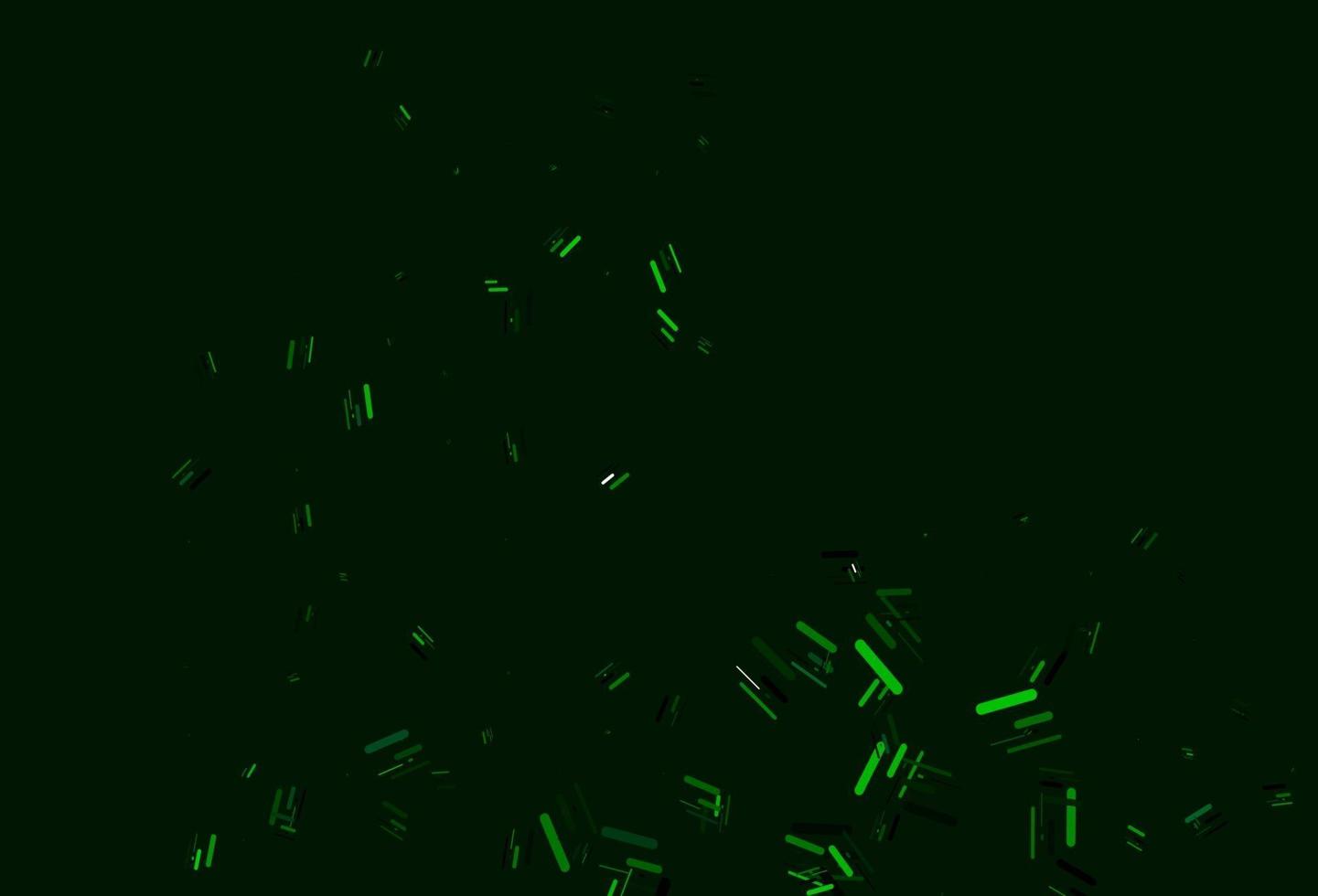 modello vettoriale verde chiaro con bastoncini ripetuti.