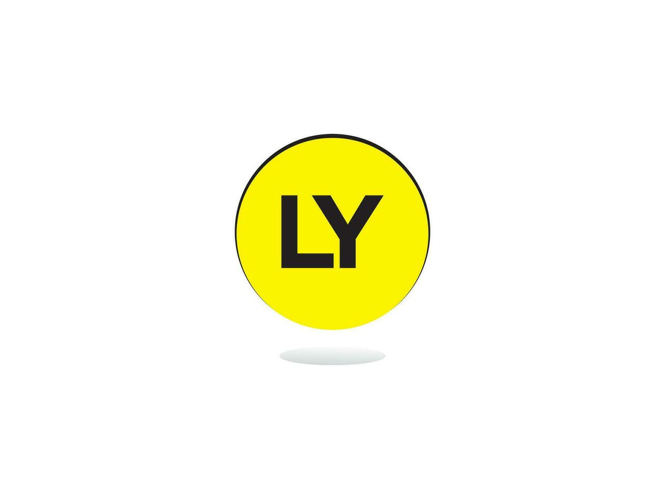 moderno LY logo lettera vettore Immagine design per voi