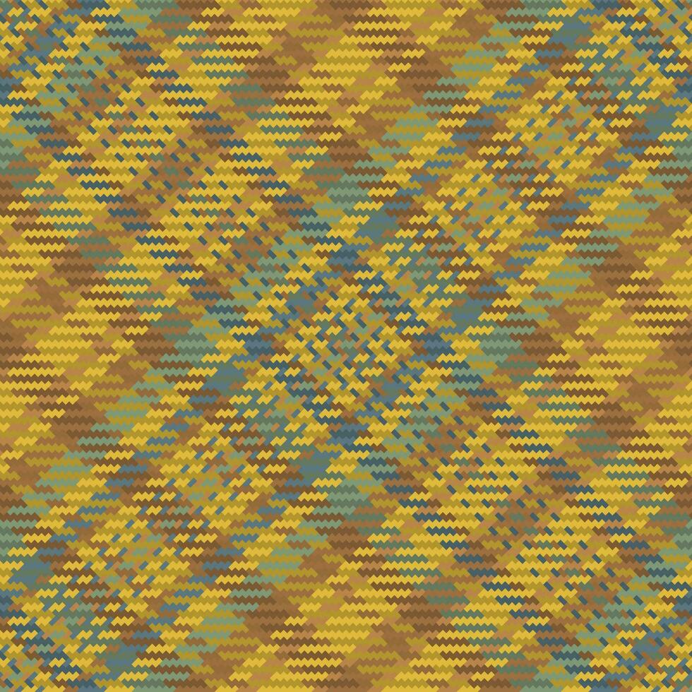 senza soluzione di continuità modello di Scozzese tartan plaid. ripetibile sfondo con dai un'occhiata tessuto struttura. vettore fondale a strisce tessile Stampa.