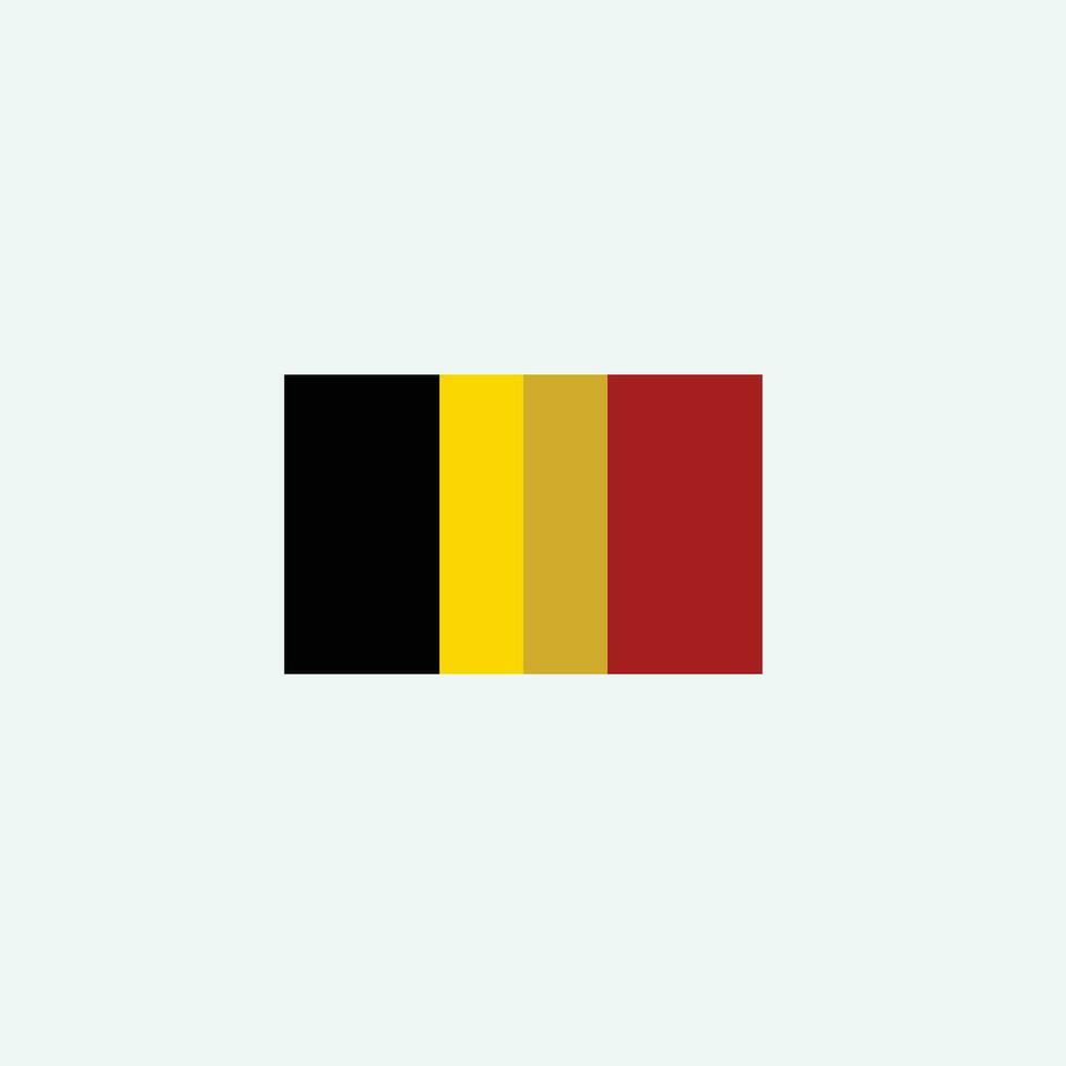 icona della bandiera del Belgio vettore
