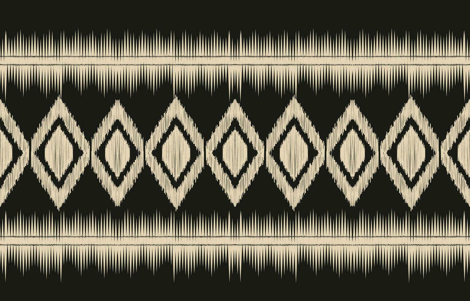 etnico astratto ikat arte. azteco ornamento Stampa. geometrico etnico modello senza soluzione di continuità colore orientale. design per sfondo ,tenda, tappeto, sfondo, vestiario, avvolgere, batik, vettore illustrazione.