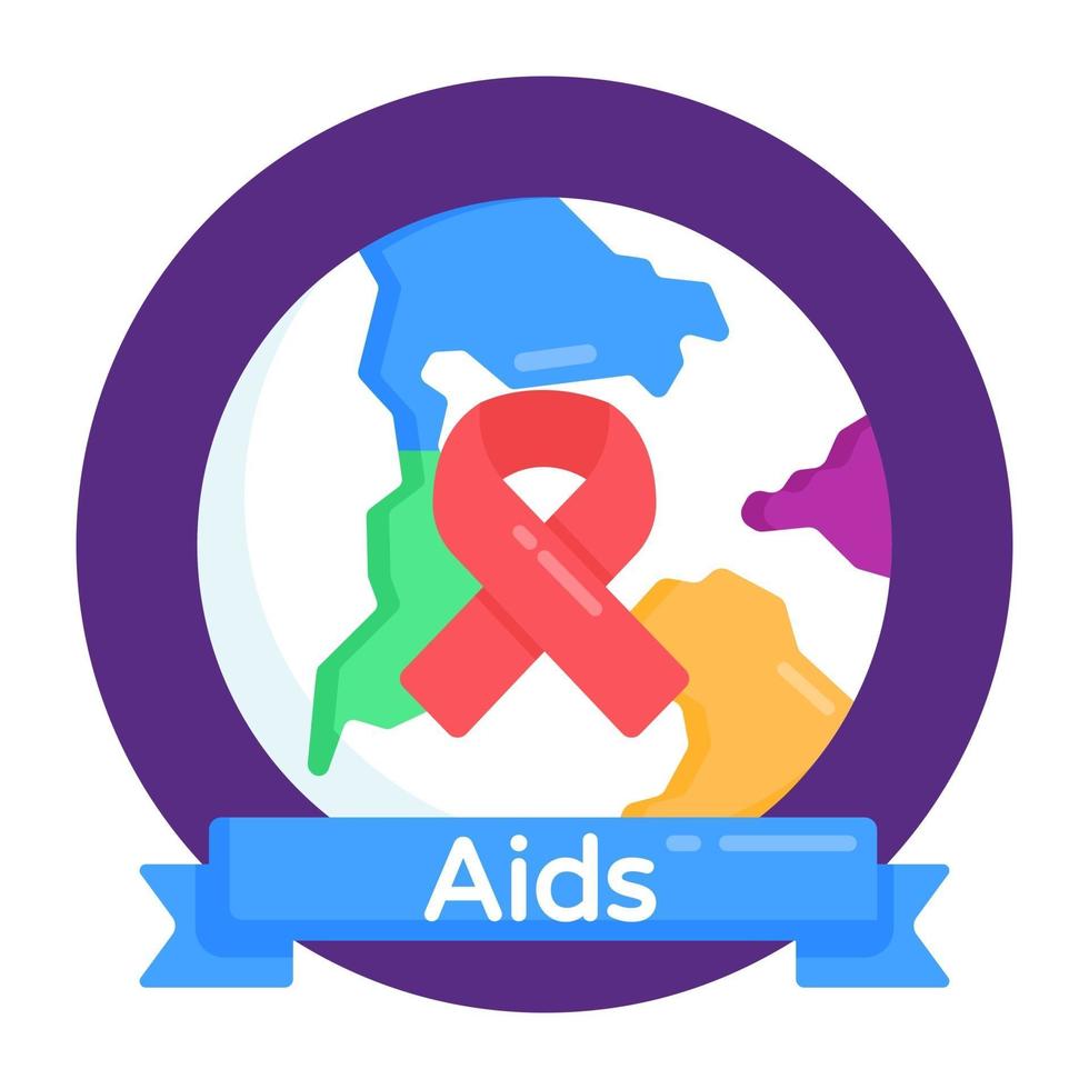 giornata mondiale dell'AIDS vettore