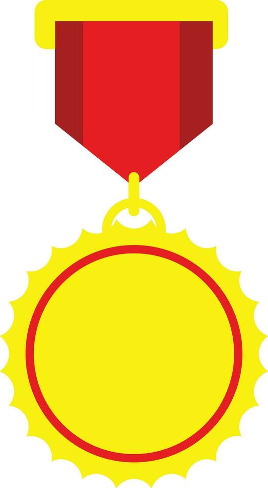 vettore d'oro, d'argento, bronzo medaglie, tazze e badge cartone animato io