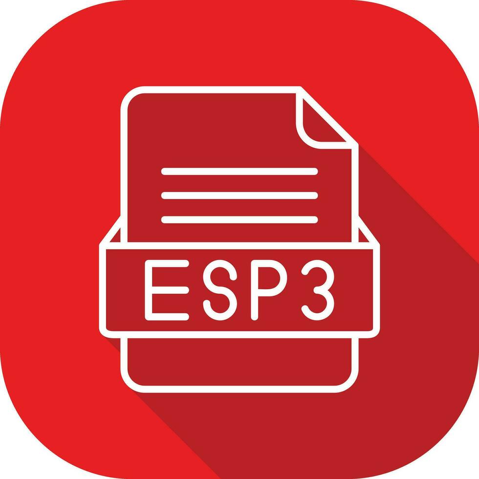 esp3 file formato vettore icona