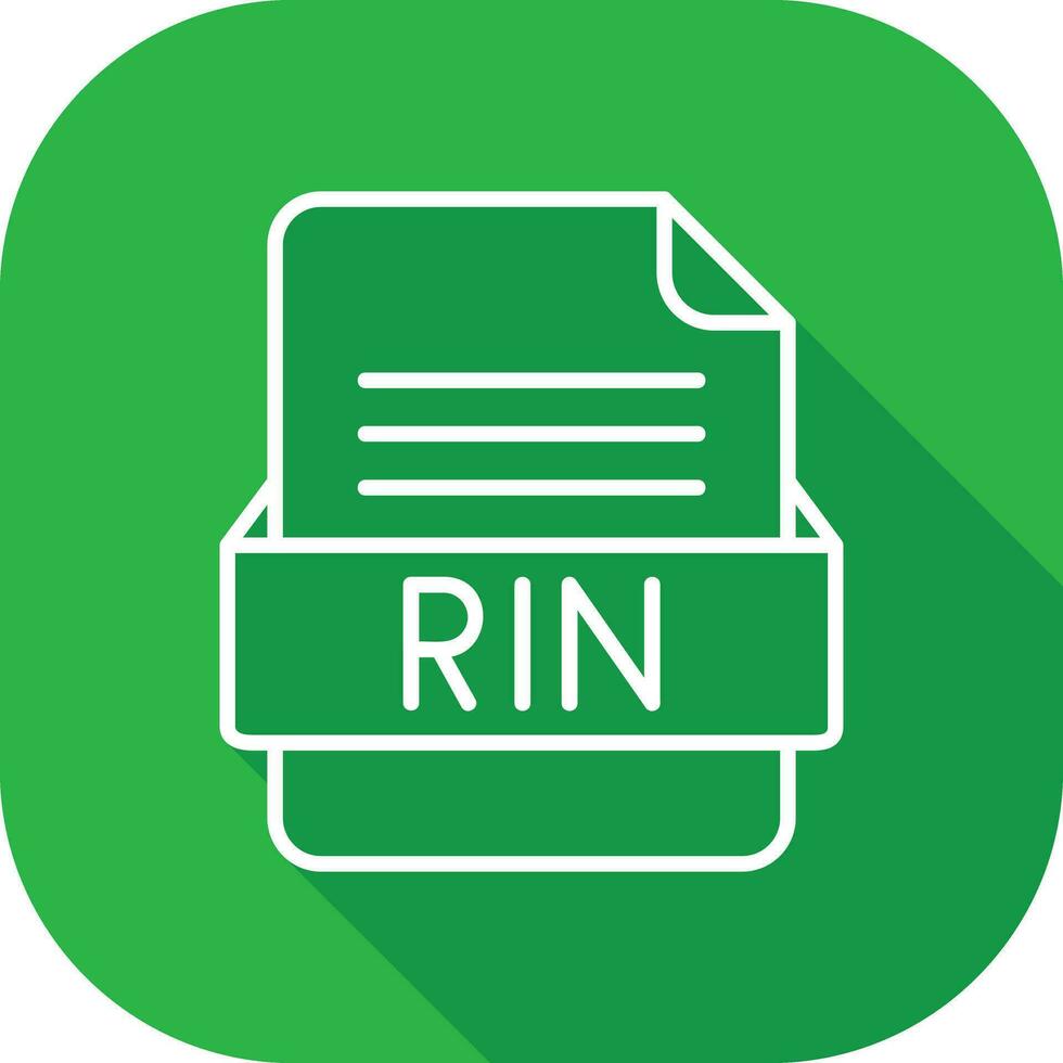 rin file formato vettore icona