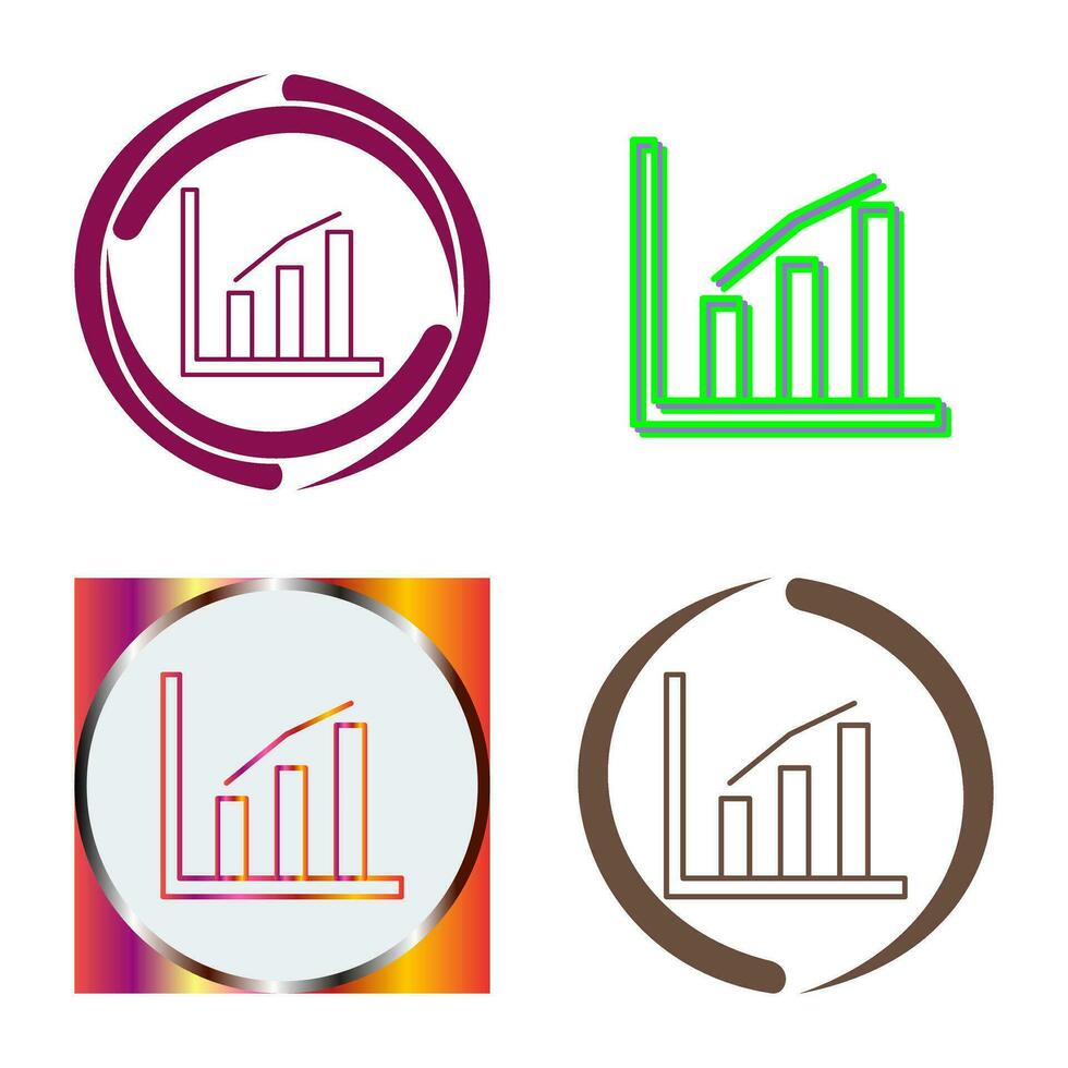 statistica vettore icona