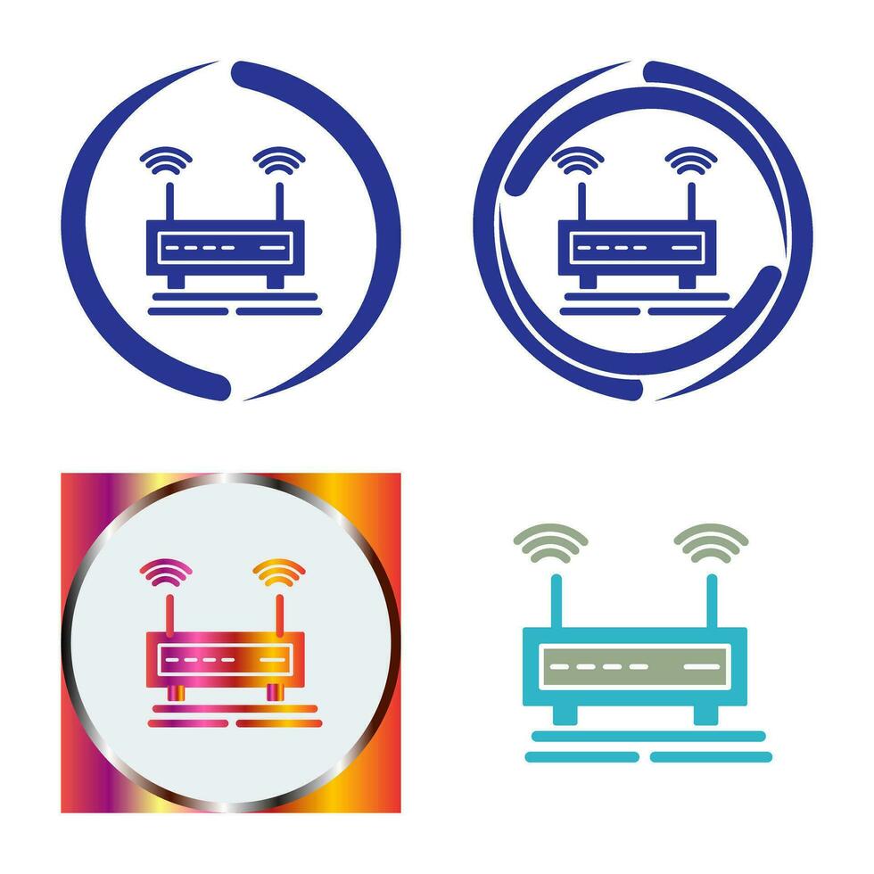 Wi-Fi segnali vettore icona