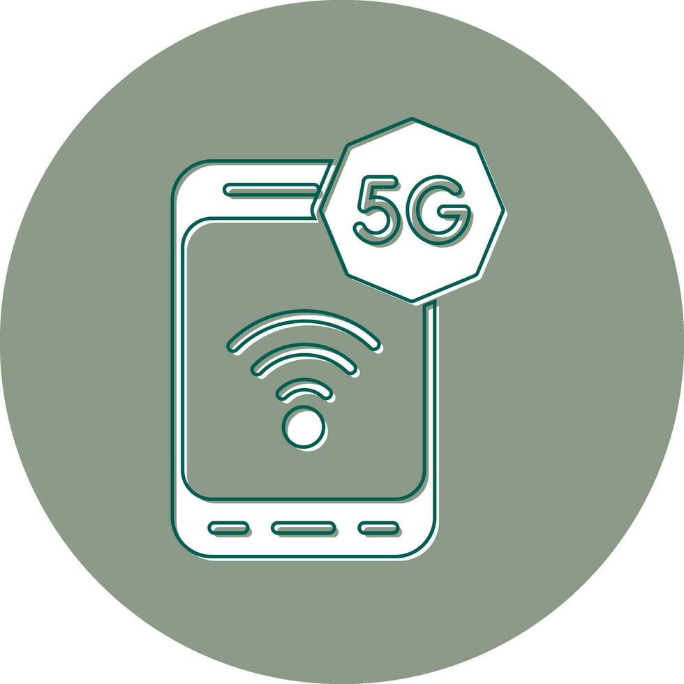 icona vettore 5g