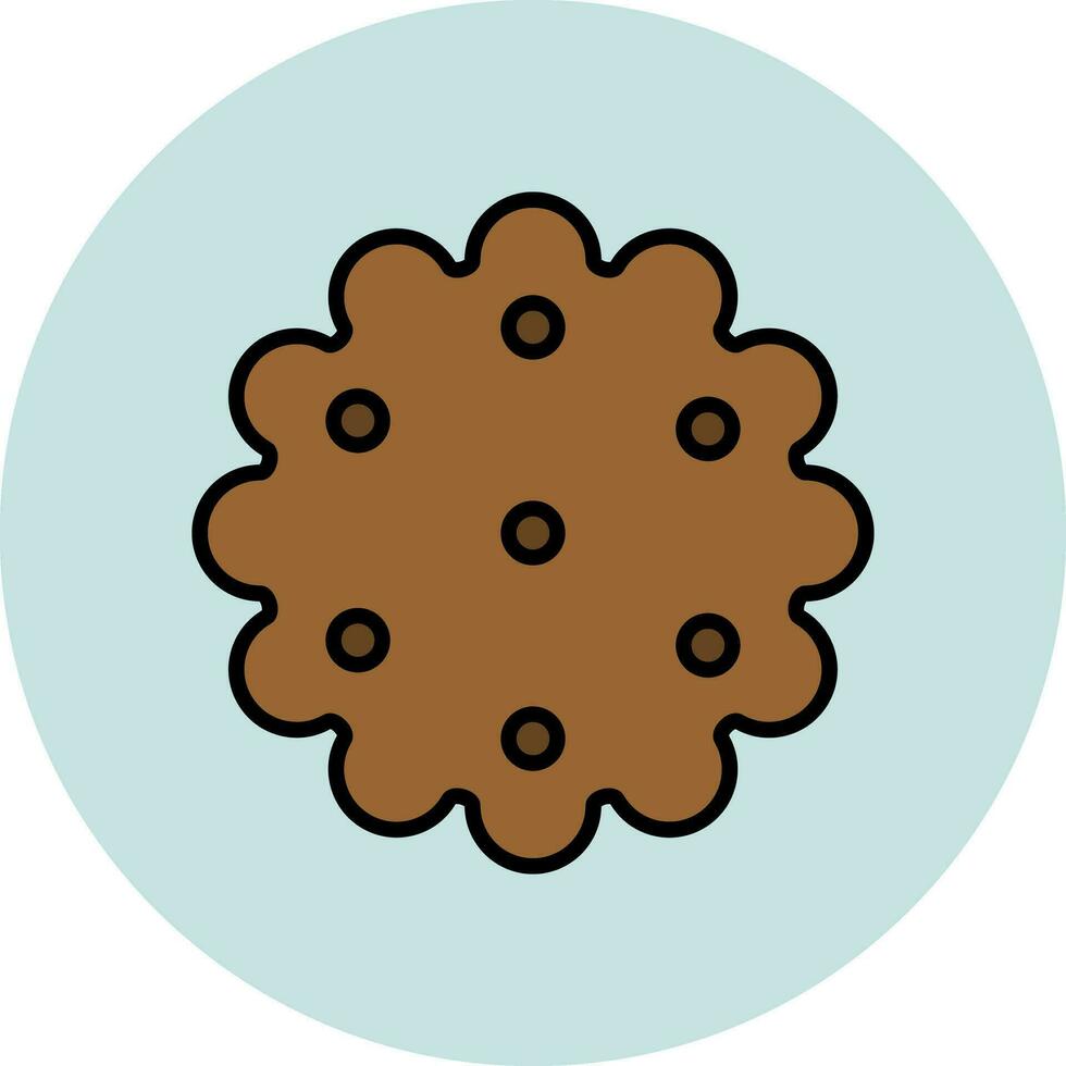icona vettore cookie
