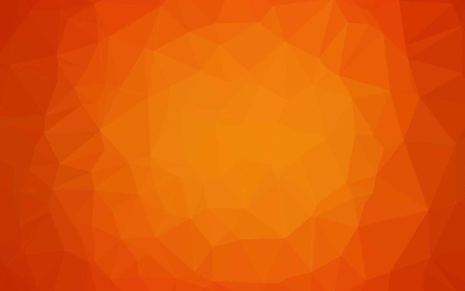 struttura poligonale astratta di vettore arancione chiaro.