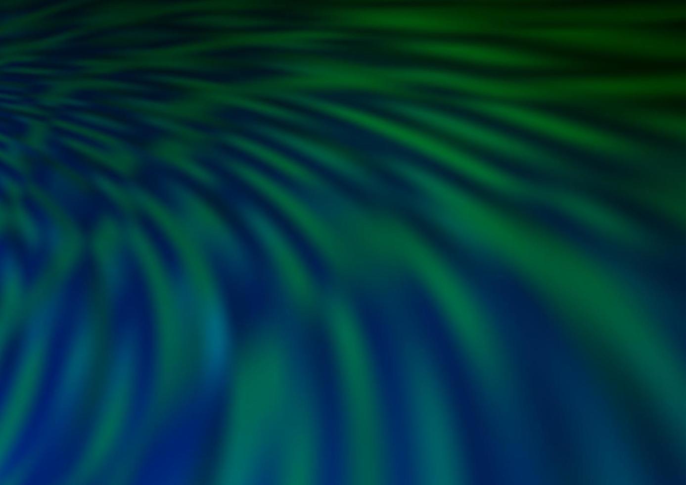 modello di sfocatura vettoriale blu scuro, verde.