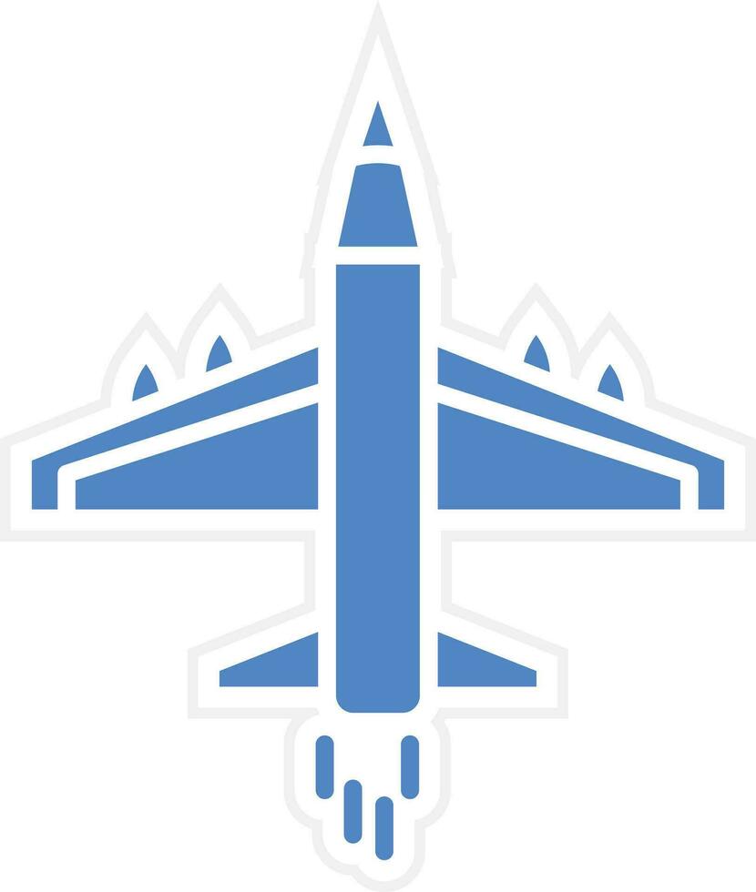 esercito Jet vettore icona