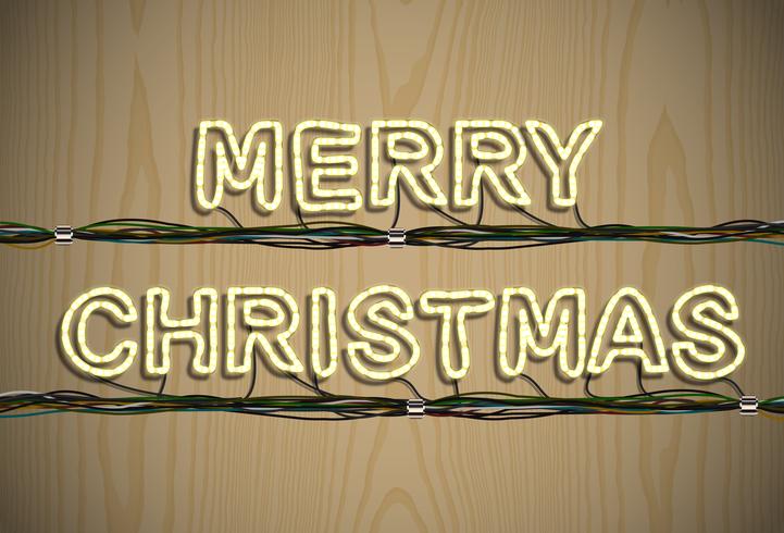 Collezione di font &#39;Merry Christmas&#39;, vettore