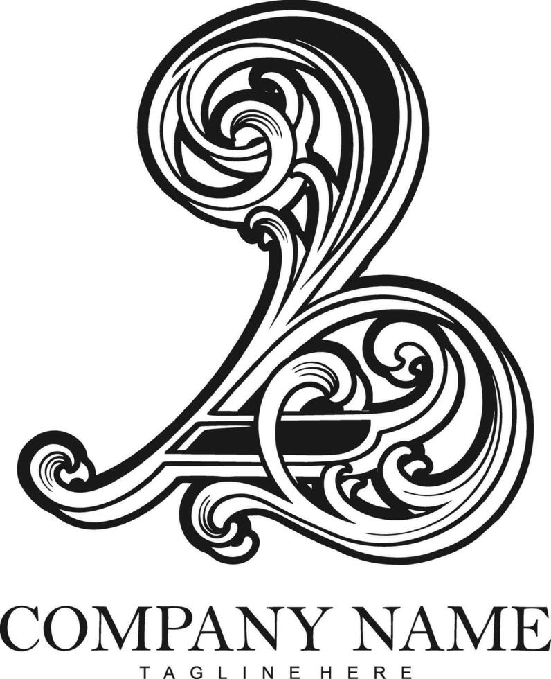 lusso numero 2 monogramma logo schema vettore illustrazioni per il tuo opera logo, merce maglietta, adesivi e etichetta disegni, manifesto, saluto carte pubblicità attività commerciale azienda o Marche.