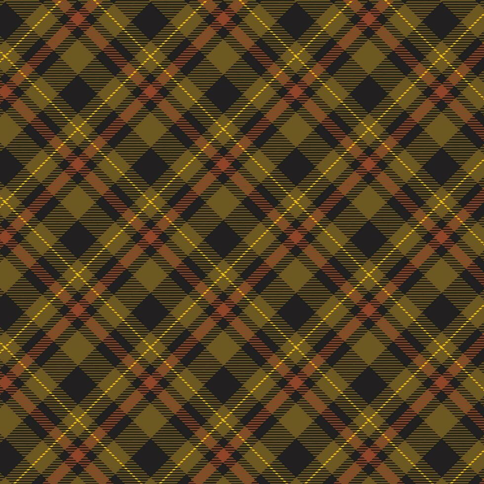 con un' tartan dai un'occhiata plaid sfondo, Questo vettore tessuto struttura ha un' senza soluzione di continuità design.