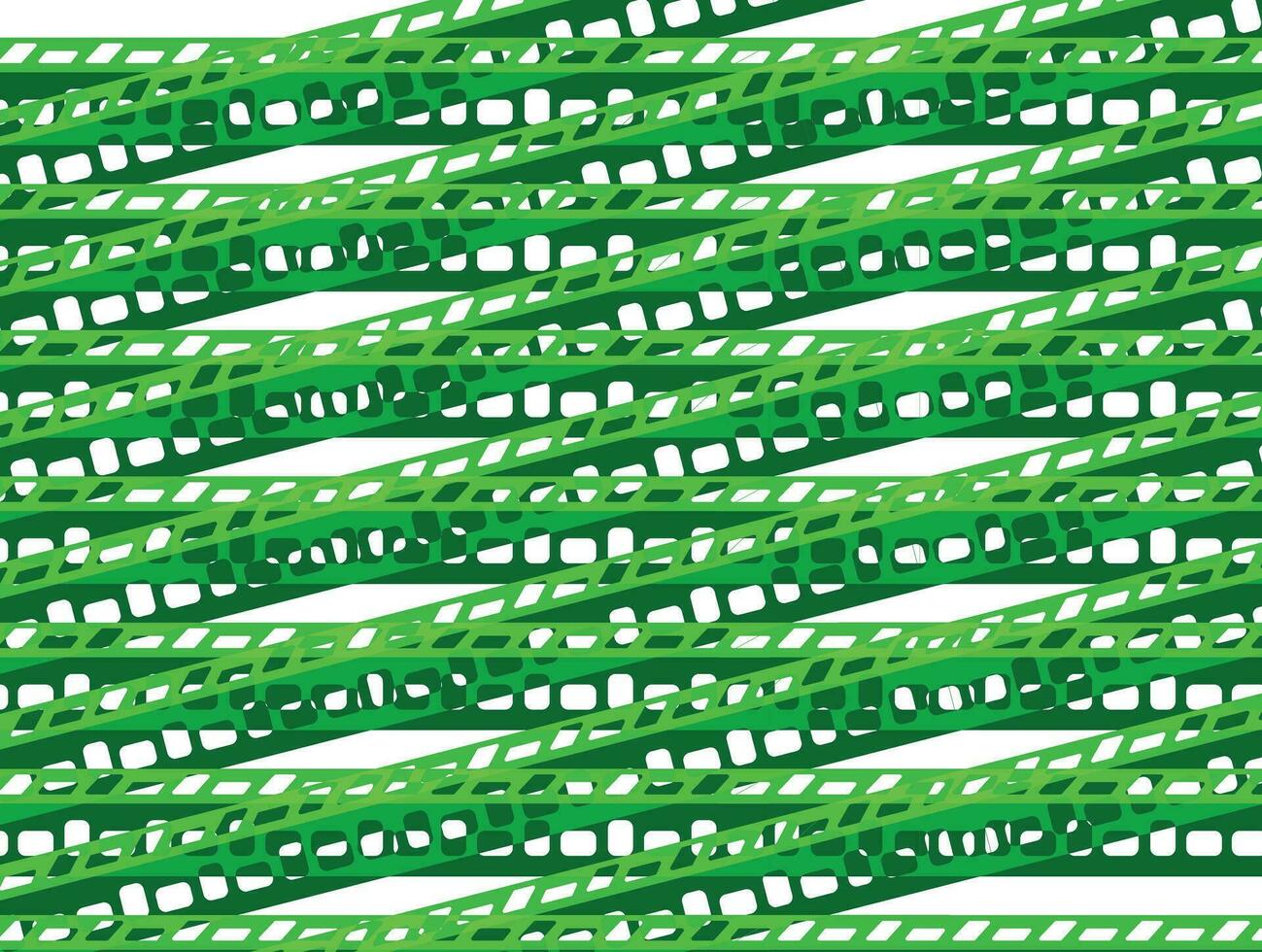 verde geometrico strisce modello vettore per sfondo design.