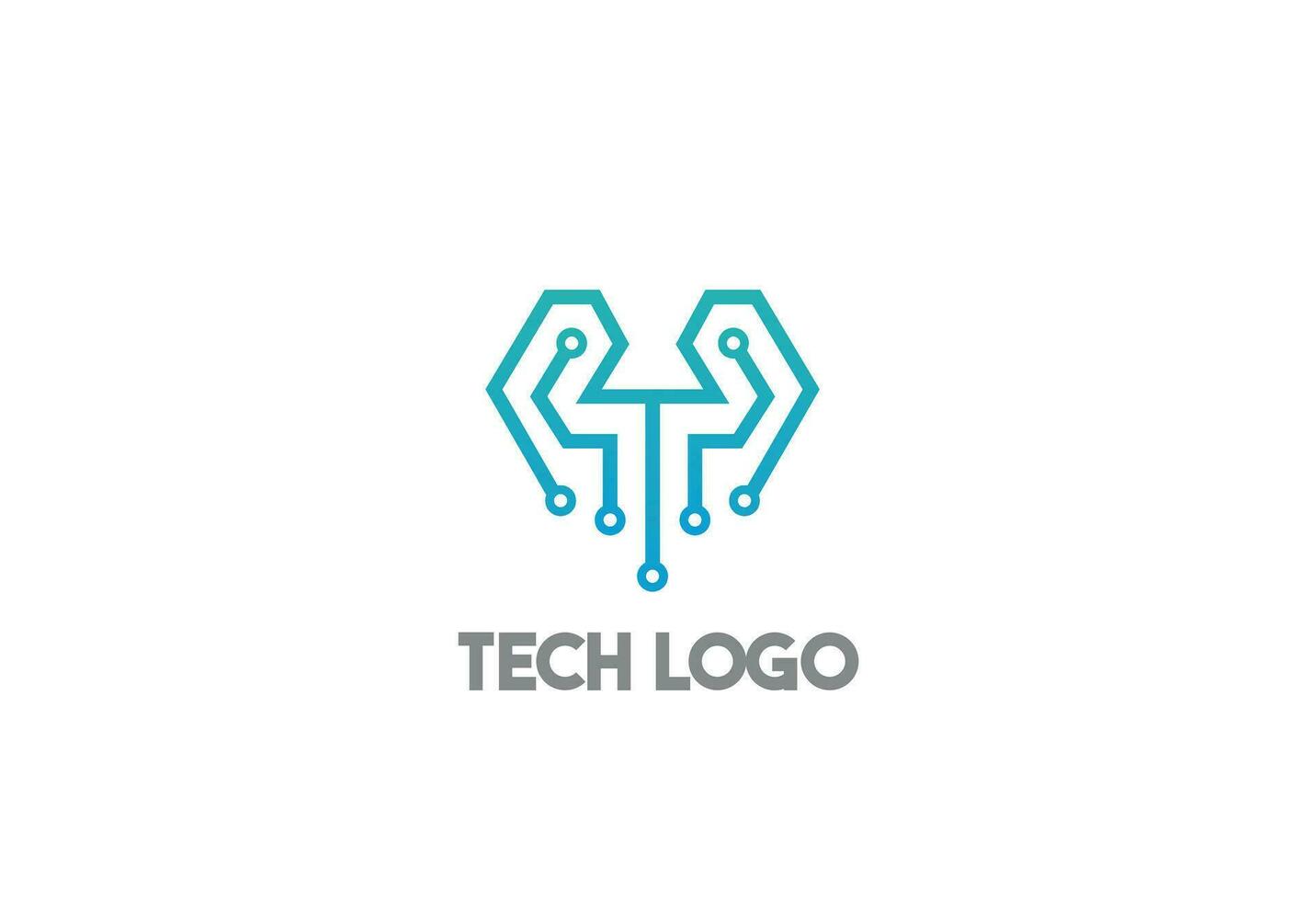 lettera y astratto tecnologia azienda logo vettore