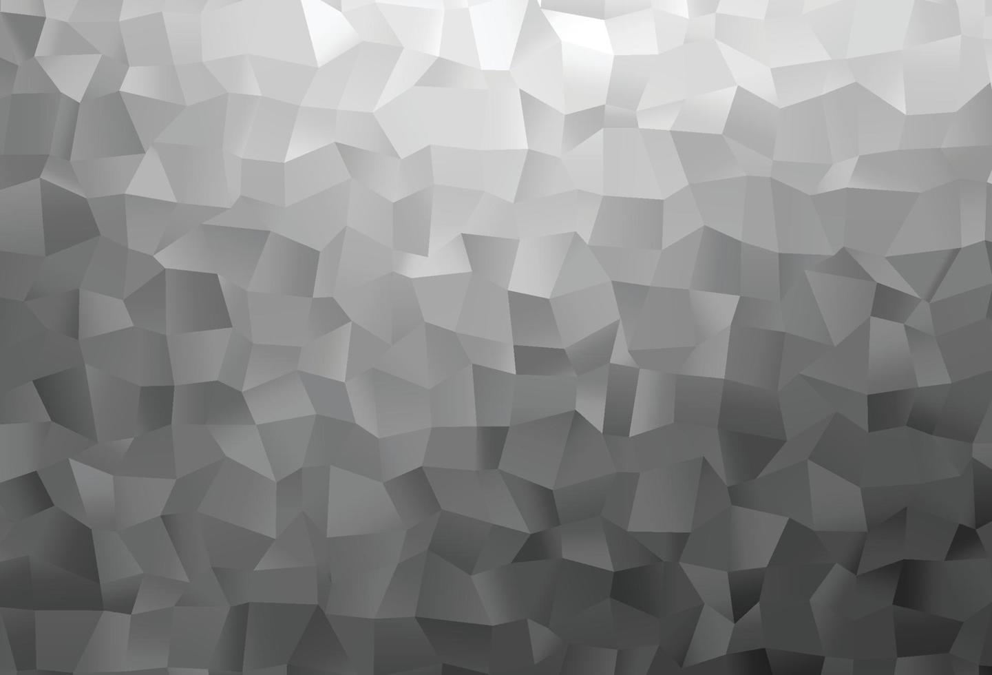 layout low poly argento chiaro, grigio vettoriale. vettore