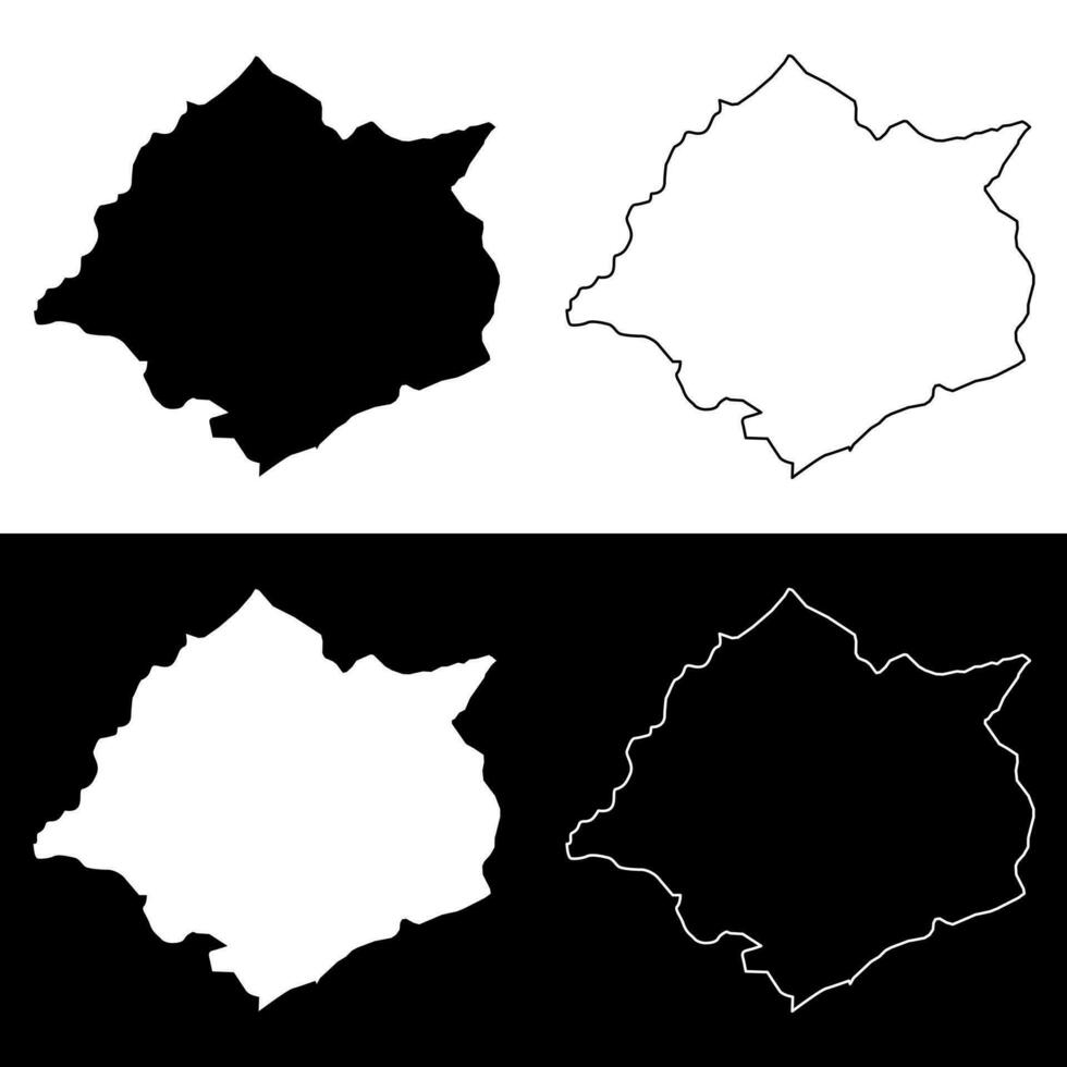 cankuzo Provincia carta geografica, amministrativo divisione di burundi. vettore