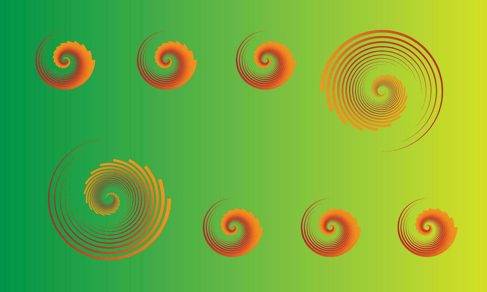 colorato cerchio spirale astratto puntini sfondo. cerchio vettore sfondo illustrazione