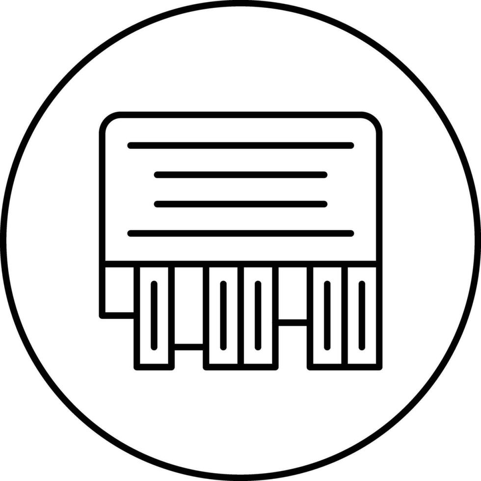 classificato inserzioni vettore icona