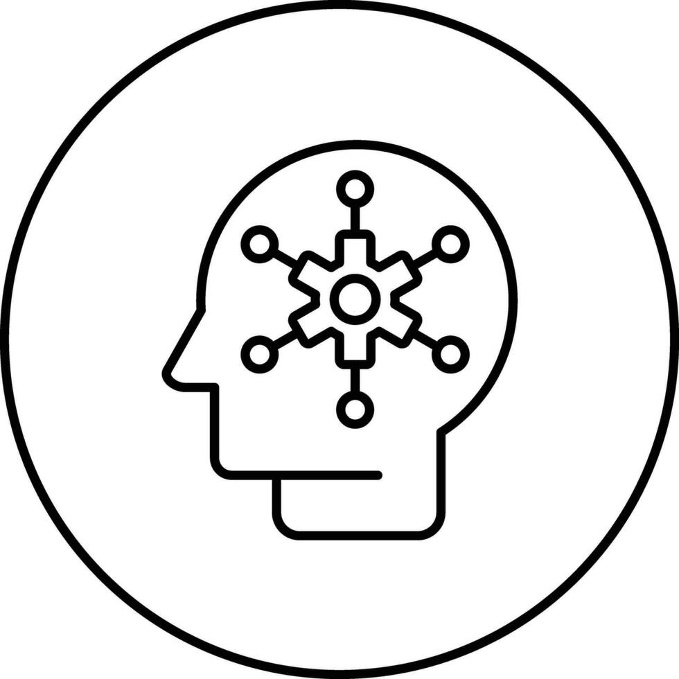 inteligente risorsa gestione vettore icona