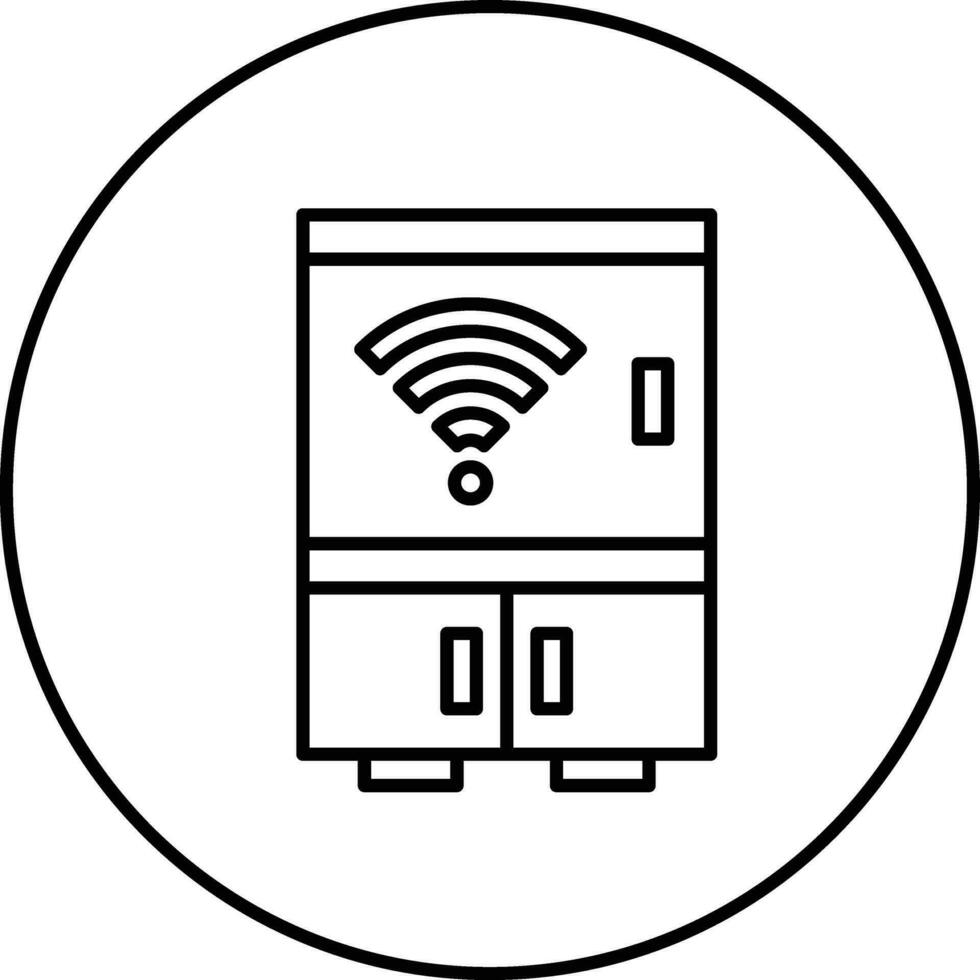 inteligente frigorifero vettore icona