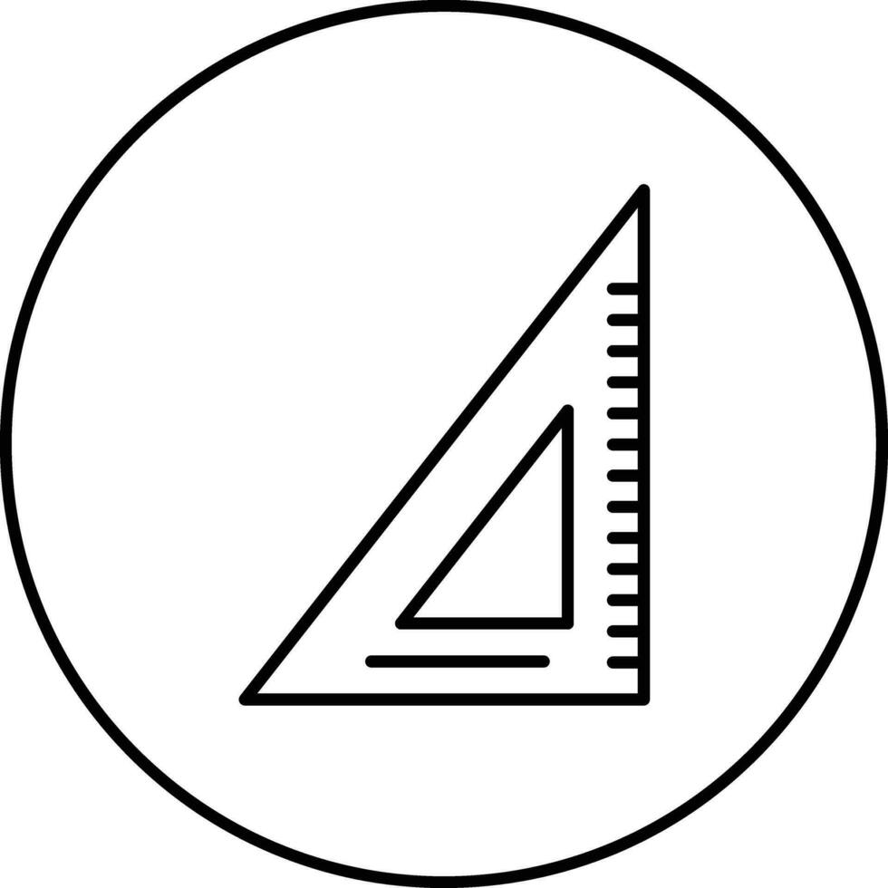 geometria triangolo vettore icona