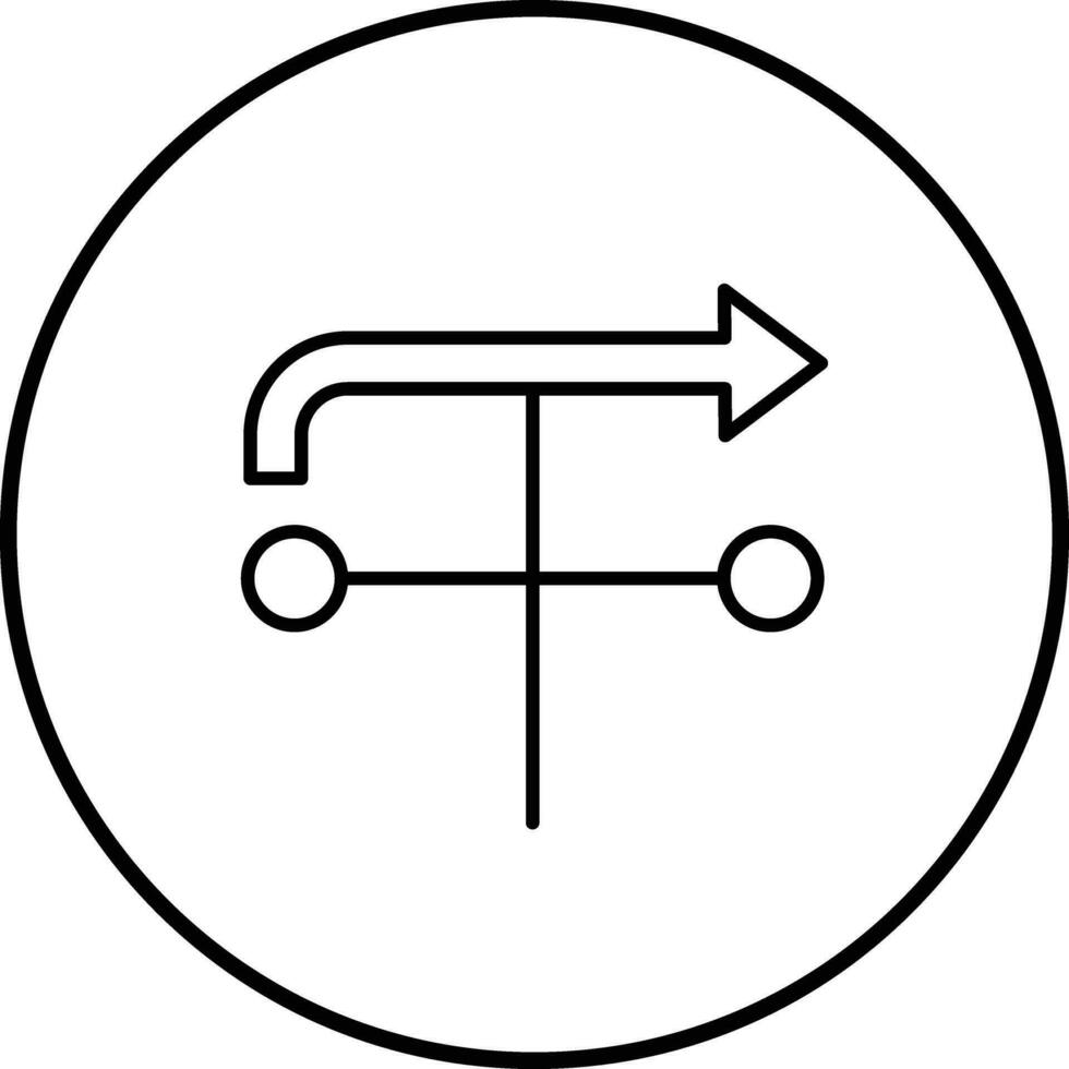 tempo metereologico banderuola vettore icona